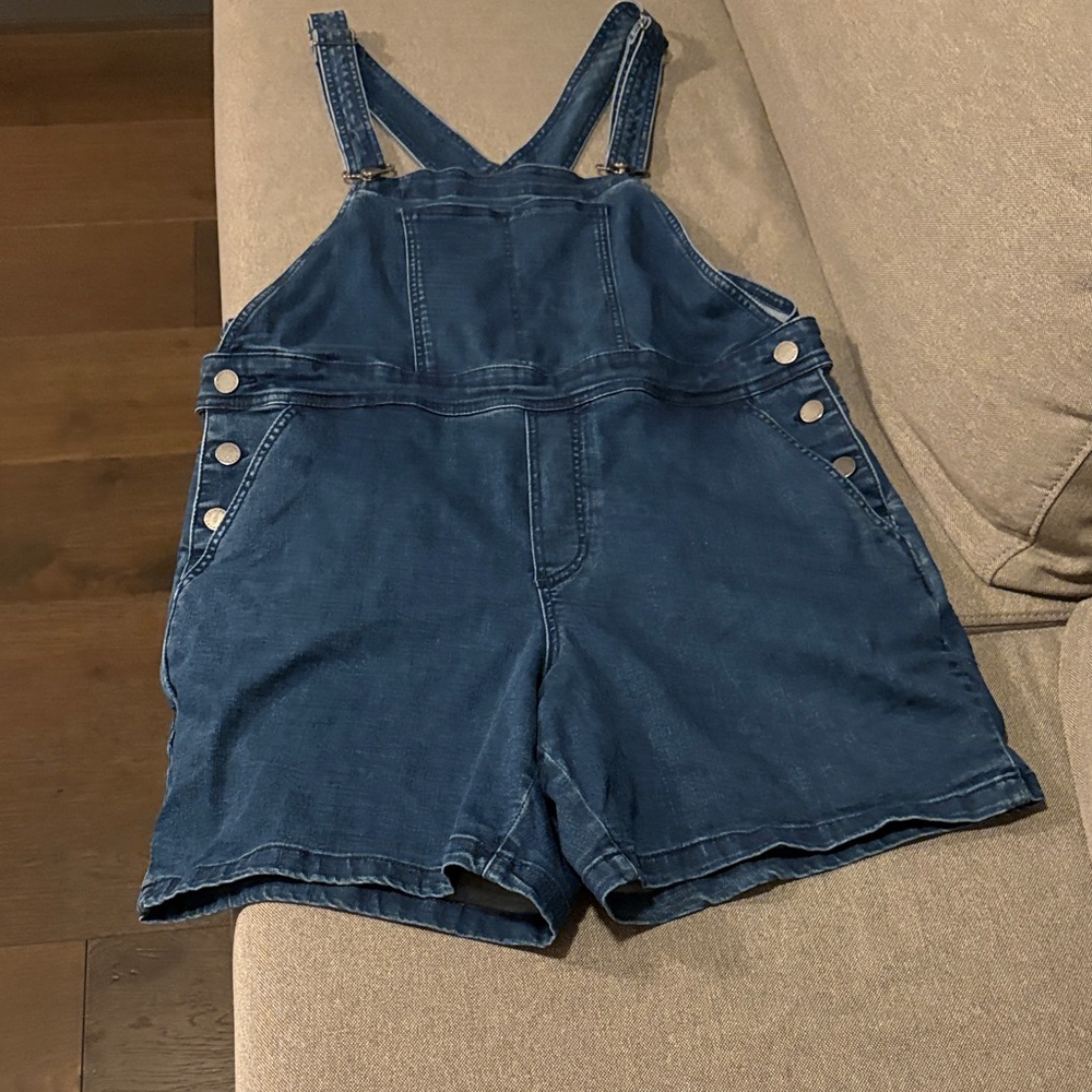 Universal Standard Blue Jean Shortalls